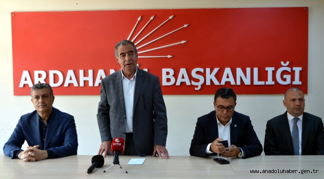 CHP ARDAHAN İL BAŞKANI YALÇIN TAŞTAN: