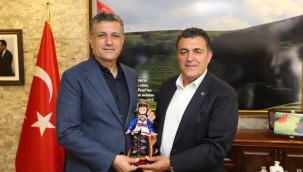 ESENYURT BELEDİYE BAŞKANI BOZKURT'TAN BAŞKAN DEMİR'E ZİYARET