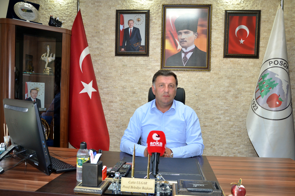 POSOF BELEDİYE BAŞKANI CAHİT ULGAR: