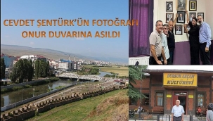 Cevdet Şentürk'ün Fotoğrafı Onur Duvarına Asıldı