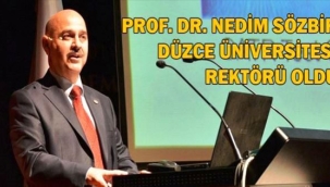 ÇILDIRLI DÜZCE ÜNİVERSİTESİNE REKTÖR OLDU