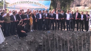 KURA NEHRİ SABRİ ERDOĞAN KÖPRÜSÜ'NÜN TEMELİ ATILDI