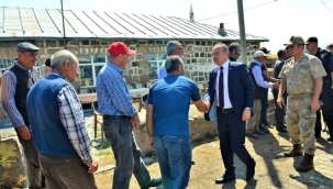Vali Öner, köylerin daha yaşanabilir hale gelmesi için çabalıyoruz