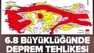 6.8 Büyüklüğünde deprem yaşanabilir!