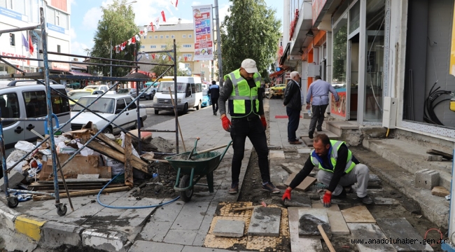 BAŞKAN DEMİR'İN TALİMATI İLE EKİPLER HIZ KESMİYOR