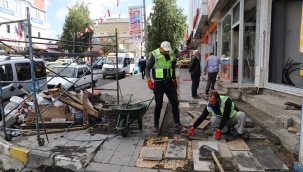 BAŞKAN DEMİR’İN TALİMATI İLE EKİPLER HIZ KESMİYOR