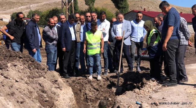 BAŞKAN KAAN KOÇ: “KÖYLERİMİZİN ALT YAPI SORUNLARINI BİTİRECEĞİZ”