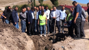 BAŞKAN KAAN KOÇ: “KÖYLERİMİZİN ALT YAPI SORUNLARINI BİTİRECEĞİZ”