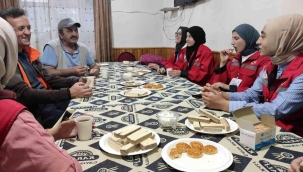 Damla Projesi gönüllüleri Posof'ta