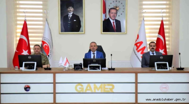 İl Güvenlik ve Asayiş Koordinasyon toplantısı yapıldı