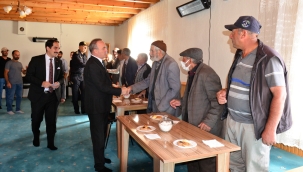 Vali Hüseyin Öner, köy ziyaretlerine devam ediyor