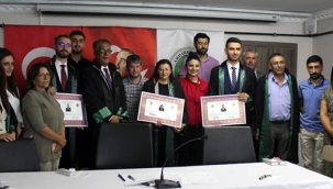 YENİ AVUKATLAR İÇİN RUHSAT TÖRENİ DÜZENLENDİ