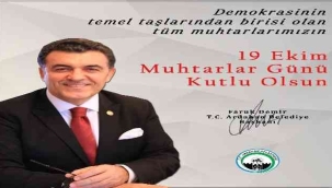 Başkan Demir'in 19 Ekim Muhtarlar Günü Mesajı