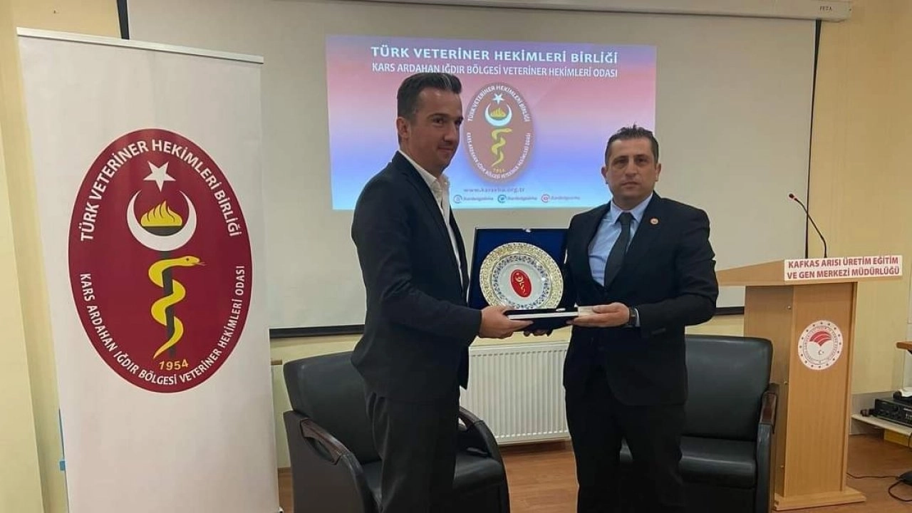 Başkan Ödül, Ardahan'da veteriner hekimlerle buluştu