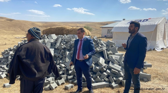 DEPREM BÖLGESİNDE ÇALIŞMALAR DEVAM EDİYOR
