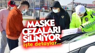 Maske cezaları siliniyor