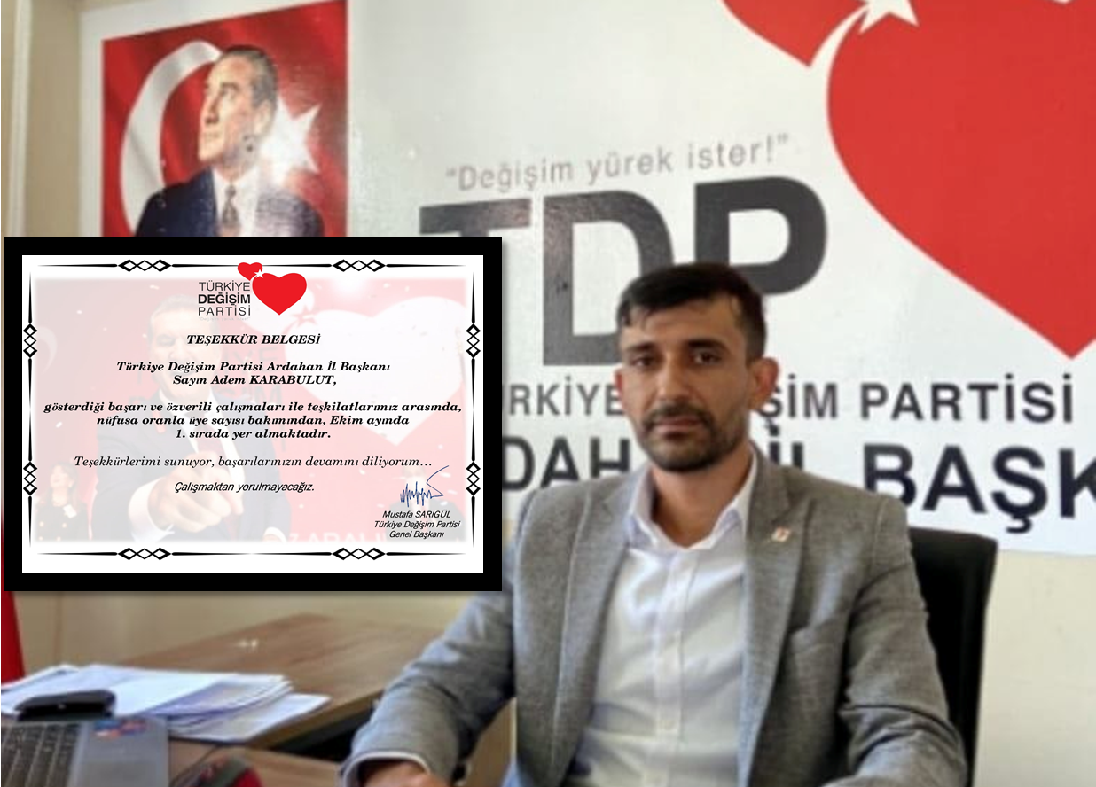 TÜRKİYE GENELİNDE 1. OLDU!