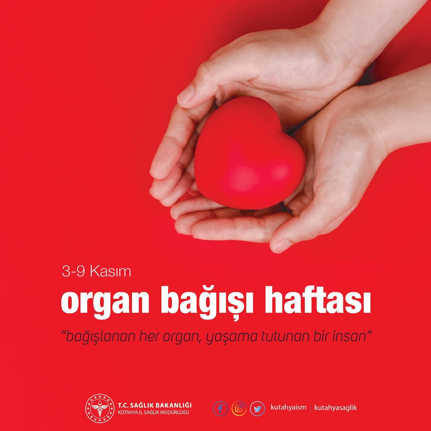 3-9 KASIM “ORGAN BAĞIŞI HAFTASI”