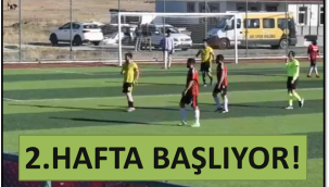 Ardahan Amatör futbol ligin de 2. hafta başlıyor