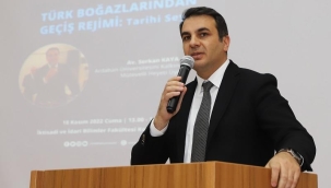AV. SERKAN KAYA, ARÜ'DE KONFERANS VERDİ