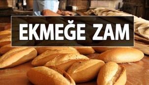 Ekmeğe zam geldi