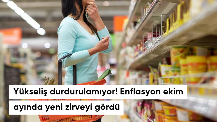 Enflasyon ekim ayında yüzde 3,54 arttı!
