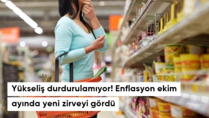 Enflasyon ekim ayında yüzde 3,54 arttı!