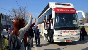 GÜRSEL TEKİN İLE 'HALKIN OTOBÜSÜ' YOLLARDA