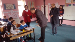 İl Milli Eğitim Müdürü Bulut, köy okullarını ziyaret etti