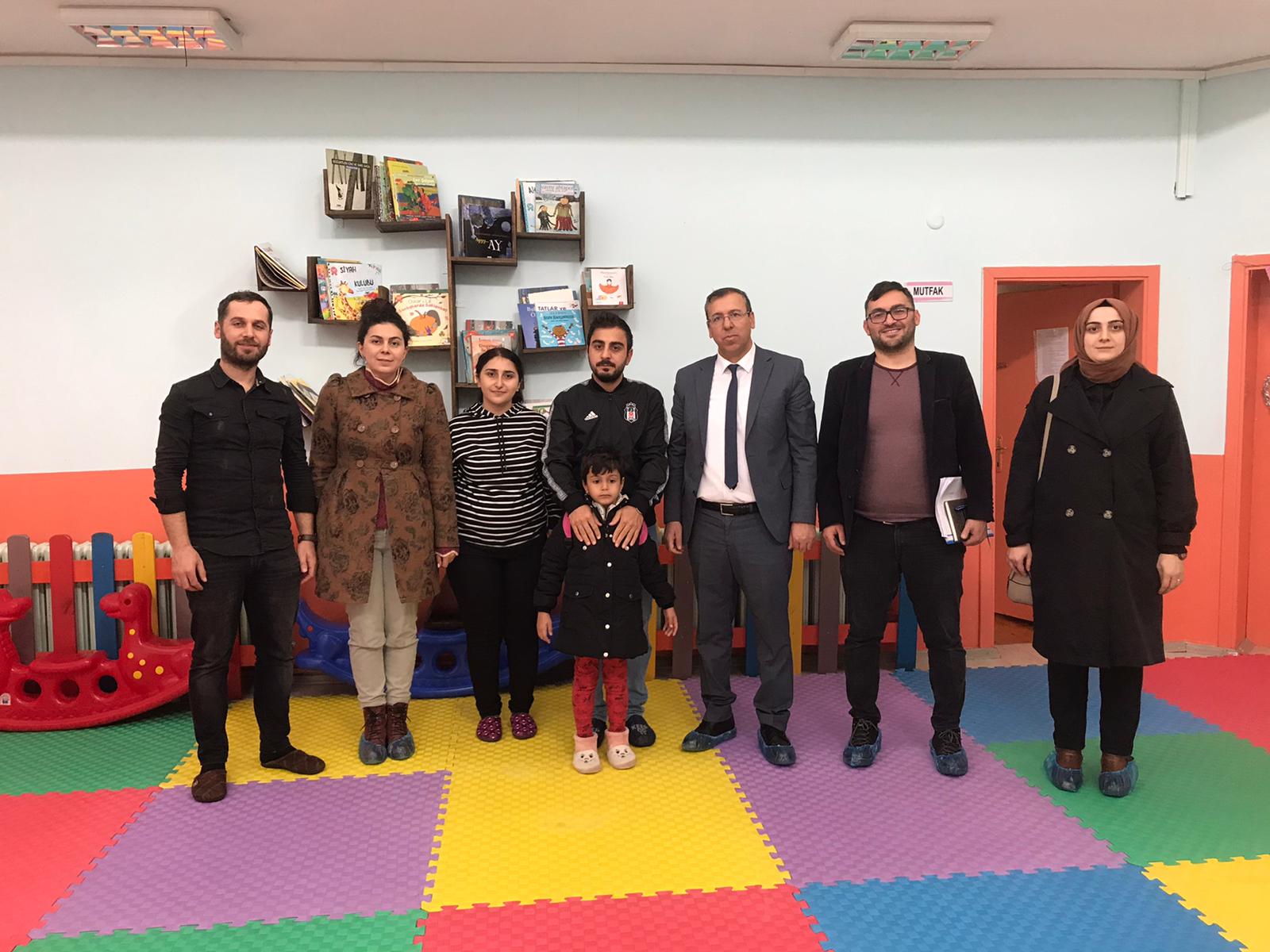 Şube Müdürü Avşar, Özel Eğitim Sınıflarını ziyaret etti