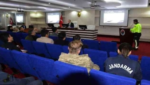 Trafik güvenliği toplantısı yapıldı
