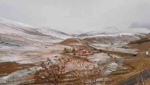 Yüksek kesimlerinde kar yağışı etkili oldu