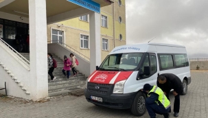 Jandarmadan kış lastiği denetimi