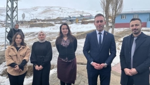 Müdürün azmi yol sorununu çözdü!