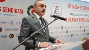 Öz Sağlık- İş Sendikası, Ardahan 1. olağan genel kurulunu yaptı