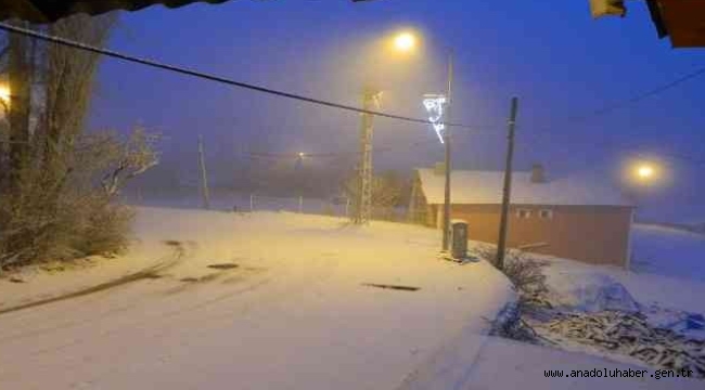 Posof beyaza büründü