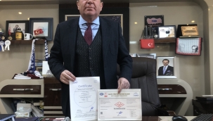 ATSO Başkanı Demirci, TS EN ISO 9001-2015 Kalite Belgesi için başvuruda bulundu