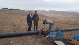Göle’ye 200 tonluk su deposu