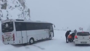 Artvin-Ardahan yolu ulaşıma kapandı