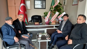 BAŞKAN GÜLTEKİN'DEN HAYIRLI OLSUN ZİYARETİ
