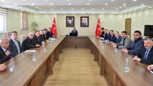 Deprem koordinasyon toplantısı gerçekleştirildi