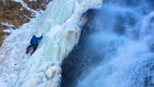 Doğu Yılmaz'dan alpinist tırmanış