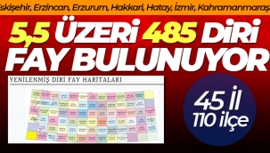 MTA yenilenmiş diri fay haritalarını yayınladı
