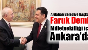 FARUK DEMİR İSTİFA İÇİN ANKARA'DA