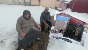 KIŞIN ORTASINDA KAPI KIRDILAR!