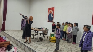 ÖĞRENCİLER MUCİT ABLA İLE BULUŞTU