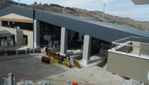 Posof Türkgözü Sınır Kapısı'nda yeni binalar tamamlanıyor