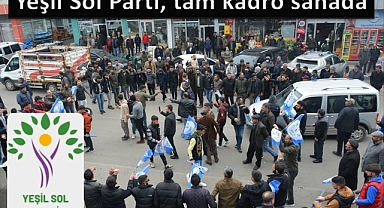 Yeşil Sol Parti, tam kadro sahada