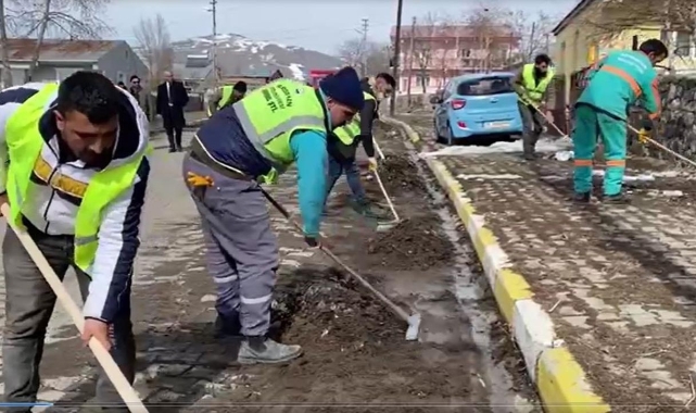 Belediye bahar temizliğine başladı