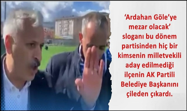 Göle Belediye Başkanı çileden çıktı!